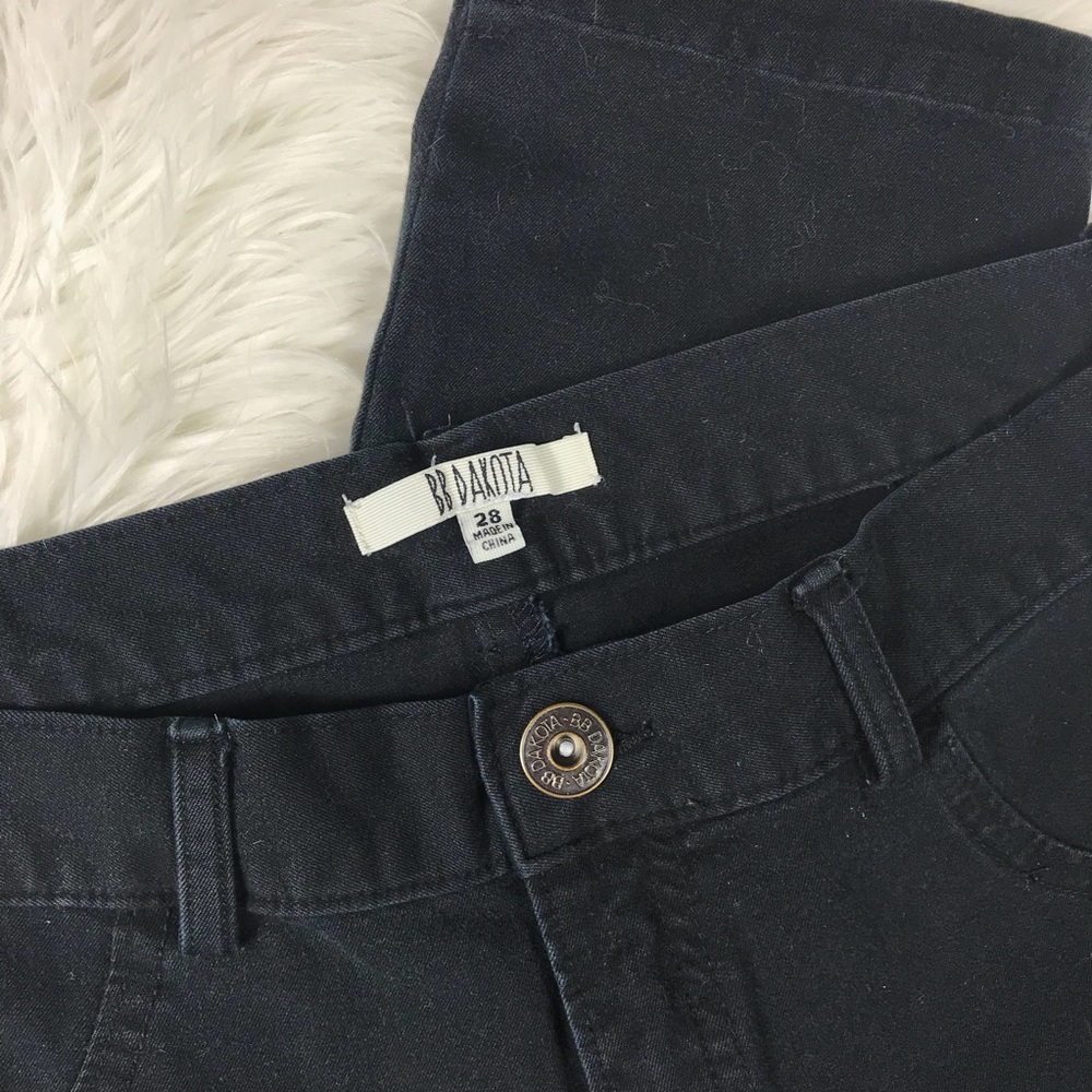 BB Dakota Black High Waist Jegging Jeans Legging - Picture 3 of 6